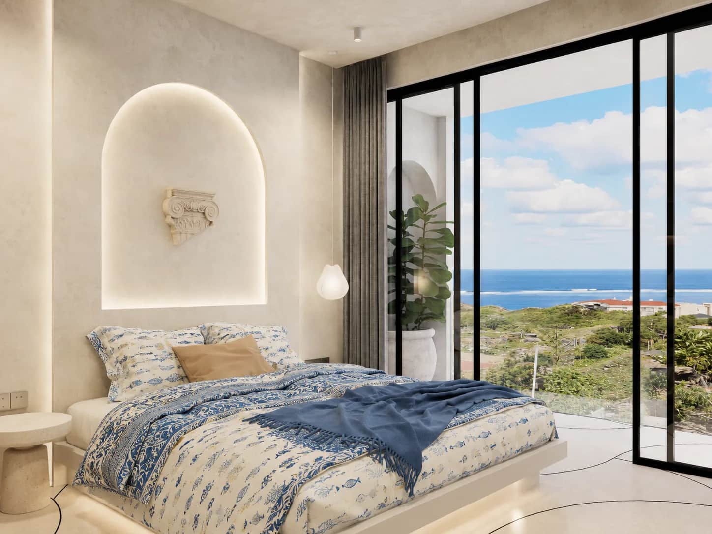 Apartment 29 m² with mountain view